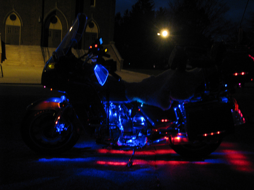 Ernie Dube Bike At Night 009