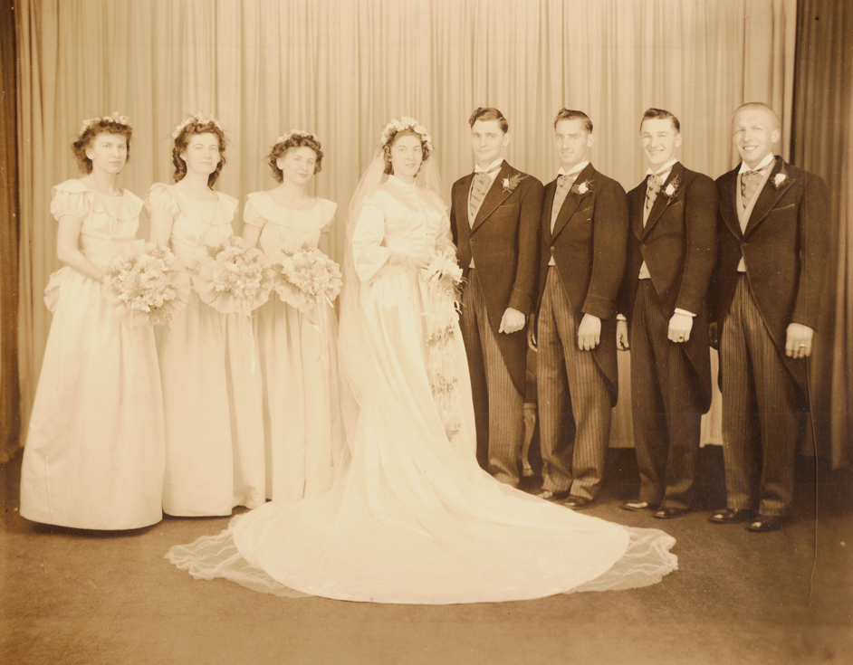 Marcelle and Normand Chartier Wedding Picture1