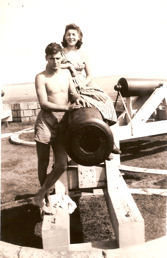 Normand And Marcelle Chartier late 40's Fort Phoenix