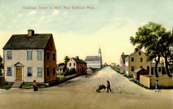 1807 Purchase Street New Bedford - looking  north - www.WhalingCity.net