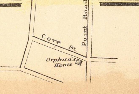 1871 New Bedford Orphan's Home Location - map - www.WhalingCity.net