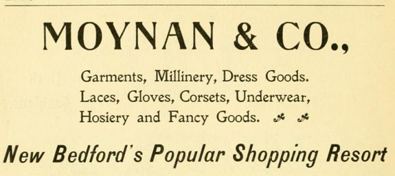 1897 Moyan's & Co. Union and Purchase Streets, New Bedford, Ma. - www.WhalingCity.net