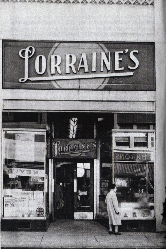 Loprraine's Cofe Shop - New Bedford - circa 1959 - www.WhalingCity.net
