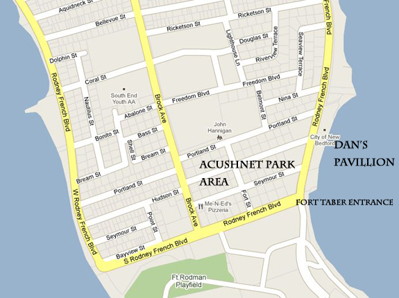 South End of New Bedford - Acushnet Park Area - - www.WhalingCity.net