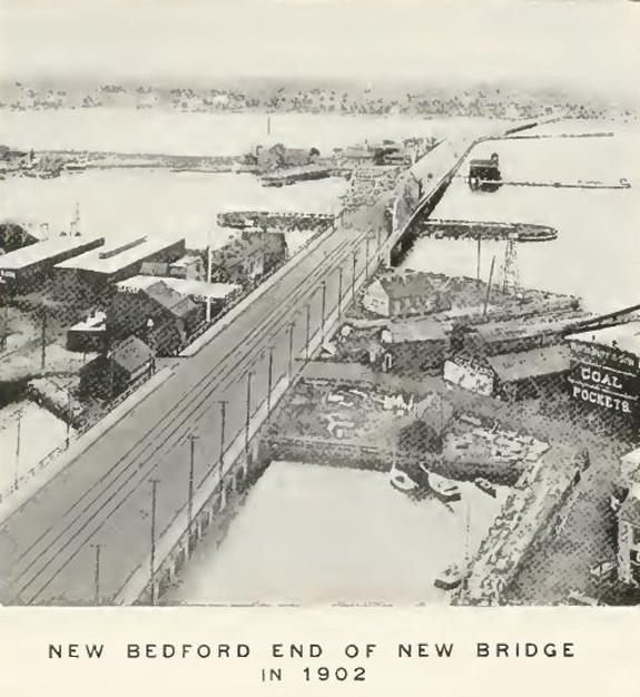 New Bedford - Fairhaven Bridge over the Acushnet River rebuilt - www.WhalingCity.net